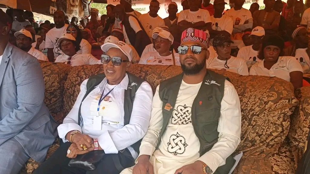 Kindia/Linsan : forte mobilisation des citoyens derrière Mamadi Doumbouya.